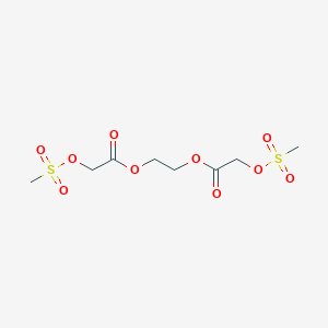 2-(2-Methylsulfonyloxyacetyl)oxyethyl 2-methylsulfonyloxyacetate