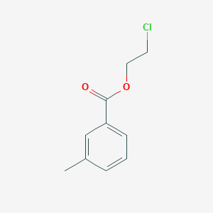 molecular formula C10H11ClO2 B14736672 2-Chloroethyl 3-methylbenzoate CAS No. 6639-18-5