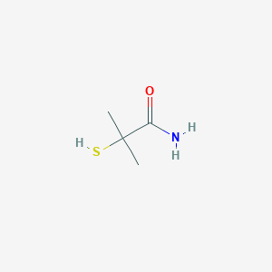 Propanamide, 2-mercapto-2-methyl-