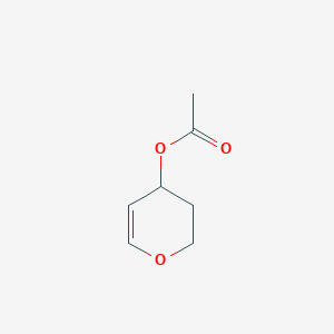 3,4-Dihydro-2h-pyran-4-yl acetate