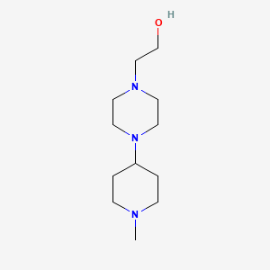 B1473676 2-(4-(1-Methylpiperidin-4-yl)piperazin-1-yl)ethan-1-ol CAS No. 2098075-10-4