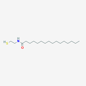 molecular formula C18H37NOS B14736791 N-(2-Sulfanylethyl)hexadecanamide CAS No. 6162-68-1