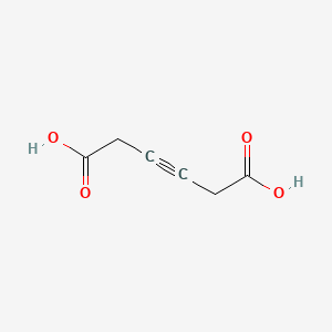 Hex-3-ynedioic acid