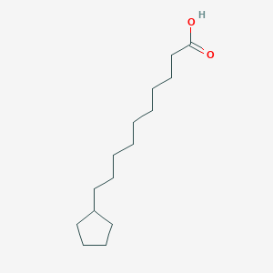 10-Cyclopentyldecanoic acid