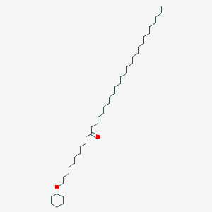 1-(Cyclohexyloxy)hexatriacontan-11-one