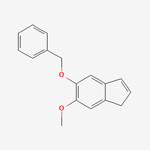 5-(Benzyloxy)-6-methoxy-1h-indene