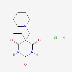 Barbituric acid, 5-ethyl-5-(piperidinomethyl)-, monohydrochloride