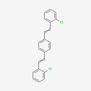 1,1'-[1,4-Phenylenedi(ethene-2,1-diyl)]bis(2-chlorobenzene)