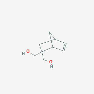 molecular formula C9H14O2 B147372 5-Norbornene-2,2-dimethanol CAS No. 6707-12-6