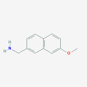 B1473720 (7-Methoxynaphthalen-2-yl)methanamine CAS No. 1261505-43-4