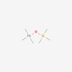 Trimethyl[(trimethylplumbyl)oxy]silane