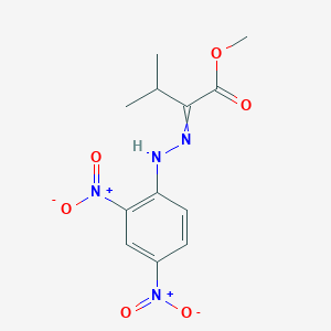 Methyl 2-[2-(2,4-dinitrophenyl)hydrazinylidene]-3-methylbutanoate