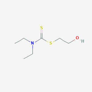 2-Hydroxyethyl diethylcarbamodithioate