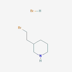 B1473731 3-(2-Bromoethyl)piperidine hydrobromide CAS No. 1195552-20-5