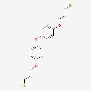 1-(3-Bromopropoxy)-4-[4-(3-bromopropoxy)phenoxy]benzene