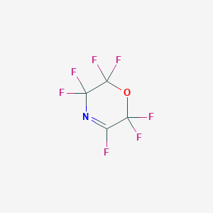 2H-1,4-Oxazine, 2,2,3,3,5,6,6-heptafluoro-3,6-dihydro-