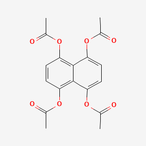 Naphthalene-1,4,5,8-tetrayl tetraacetate