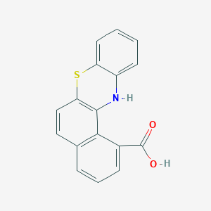 12h-Benzo[a]phenothiazine-1-carboxylic acid