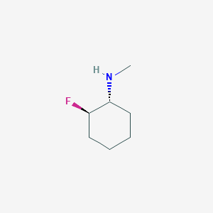 molecular formula C7H14FN B1473751 (1R,2R)-2-氟-N-甲基环己-1-胺 CAS No. 2166197-53-9