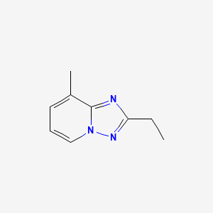 2-Ethyl-8-methyl[1,2,4]triazolo[1,5-a]pyridine