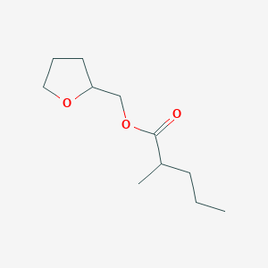 Oxolan-2-ylmethyl 2-methylpentanoate