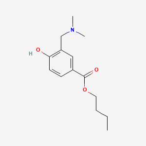 Butyl 3-((dimethylamino)methyl)-4-hydroxybenzoate