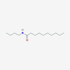 molecular formula C14H29NO B14737568 Decanamide, N-butyl- CAS No. 5299-33-2