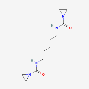 1-Aziridinecarboxamide, N,N'-1,5-pentanediylbis-