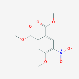 molecular formula C11H11NO7 B1473779 4-甲氧基-5-硝基邻苯二甲酸二甲酯 CAS No. 856806-20-7