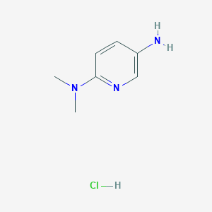 molecular formula C7H12ClN3 B1473782 N2,N2-二甲基吡啶-2,5-二胺盐酸盐 CAS No. 119151-81-4