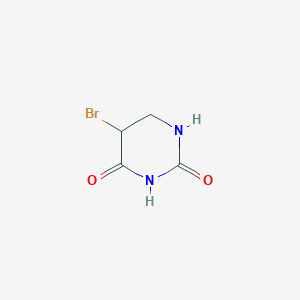 molecular formula C4H5BrN2O2 B147379 5-溴尿嘧啶 CAS No. 1193-76-6