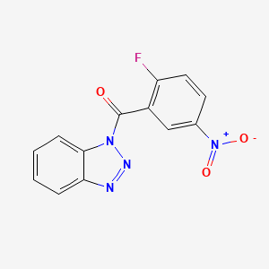 (1H-Benzotriazol-1-yl)(2-fluoro-5-nitrophenyl)methanone