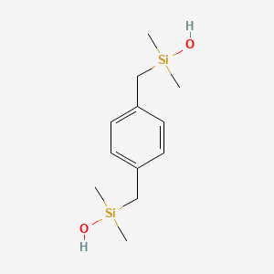 [1,4-Phenylenebis(methylene)]bis(dimethylsilanol)