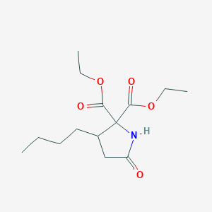 Diethyl 3-butyl-5-oxopyrrolidine-2,2-dicarboxylate