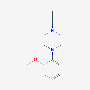 1-Tert-butyl-4-(2-methoxyphenyl)piperazine