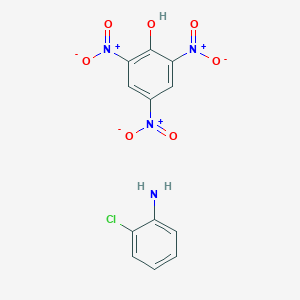 molecular formula C12H9ClN4O7 B14737999 2-Chloroaniline;2,4,6-trinitrophenol CAS No. 10530-55-9