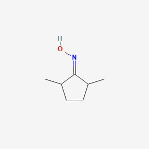 N-(2,5-dimethylcyclopentylidene)hydroxylamine