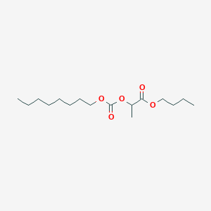 2-Octyloxycarbonyloxy-propionic acid butyl ester