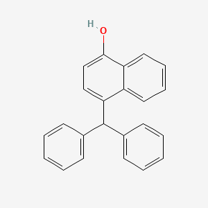 4-(Diphenylmethyl)naphthalen-1-ol