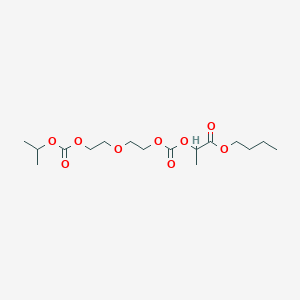 Butyl 2,14-dimethyl-4,12-dioxo-3,5,8,11,13-pentaoxapentadecan-1-oate