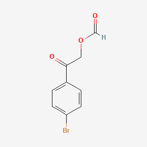 2-(4-Bromophenyl)-2-oxoethyl formate