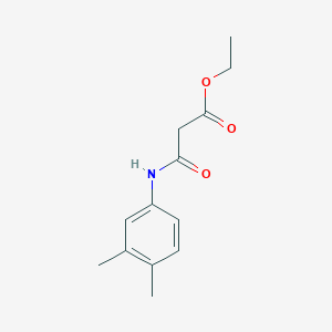 Ethyl 3-[(3,4-dimethylphenyl)amino]-3-oxopropanoate