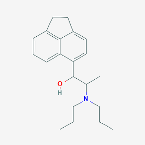 1-(1,2-Dihydroacenaphthylen-5-yl)-2-(dipropylamino)propan-1-ol