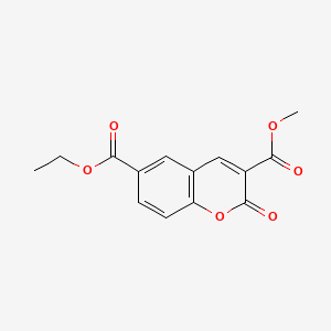 3-Carbomethoxy-6-carbethoxycoumarin