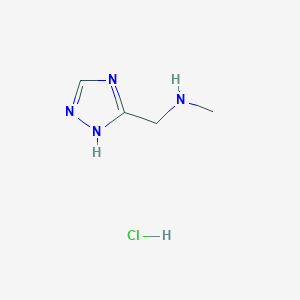 methyl(4H-1,2,4-triazol-3-ylmethyl)amine hydrochloride