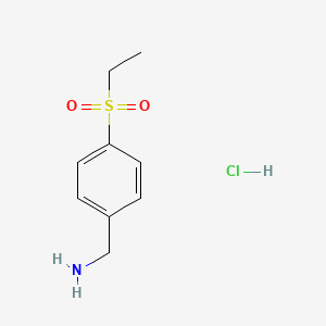 [4-(Ethanesulfonyl)phenyl]methanamine hydrochloride