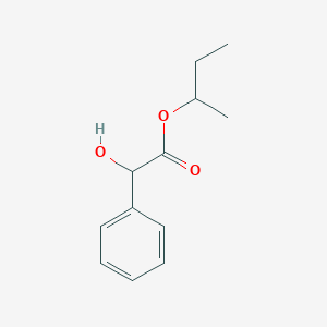 Butan-2-yl hydroxy(phenyl)acetate