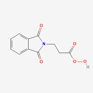 3-(1,3-Dioxo-1,3-dihydro-2H-isoindol-2-yl)propaneperoxoic acid