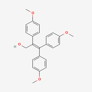 2,3,3-Tris(4-methoxyphenyl)prop-2-en-1-ol