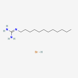 2-Dodecylguanidine;hydrobromide